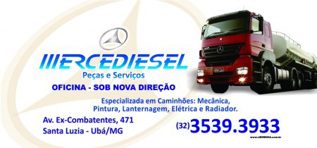 Mercediesel Ubá,32 3539-3933